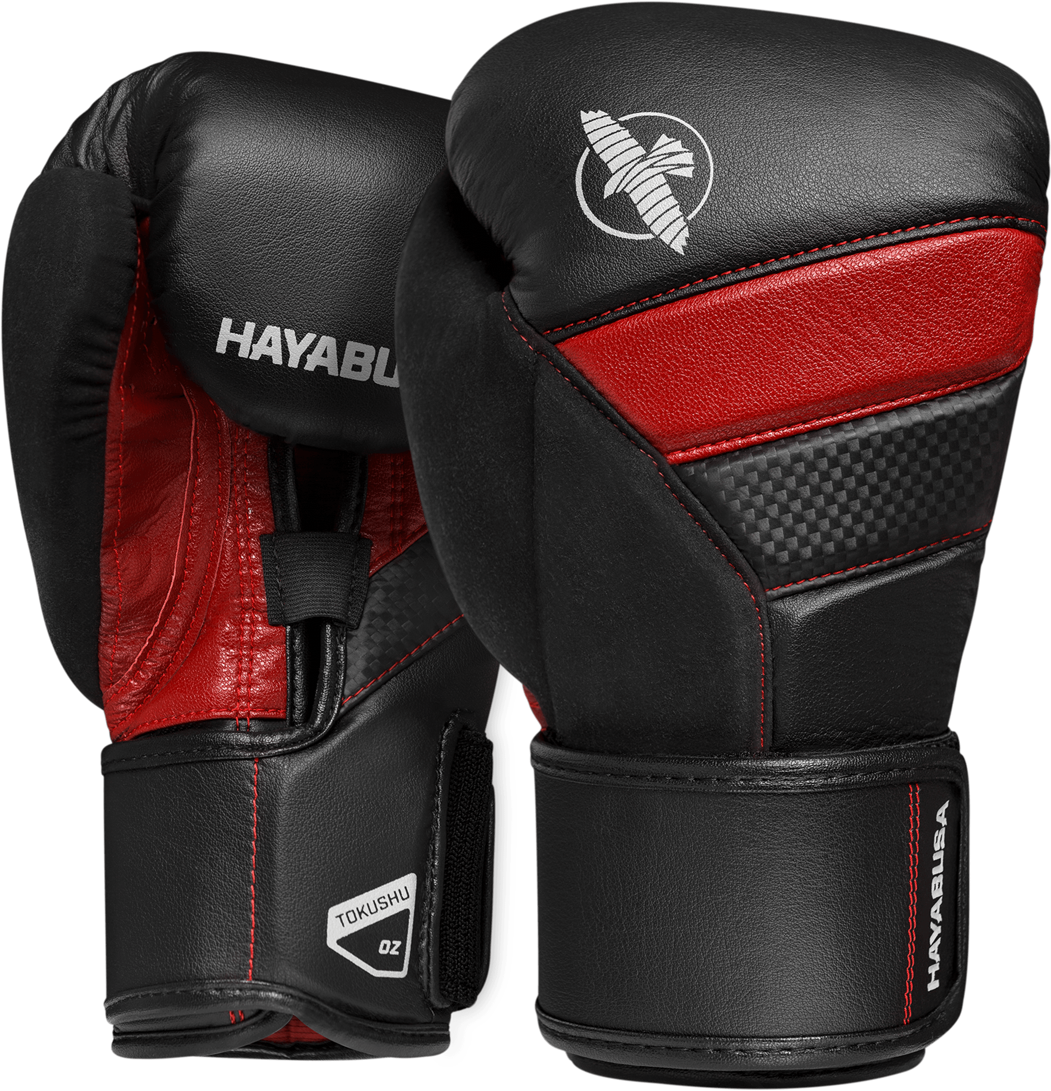 Redand Black Hayabusa Boxing Gloves