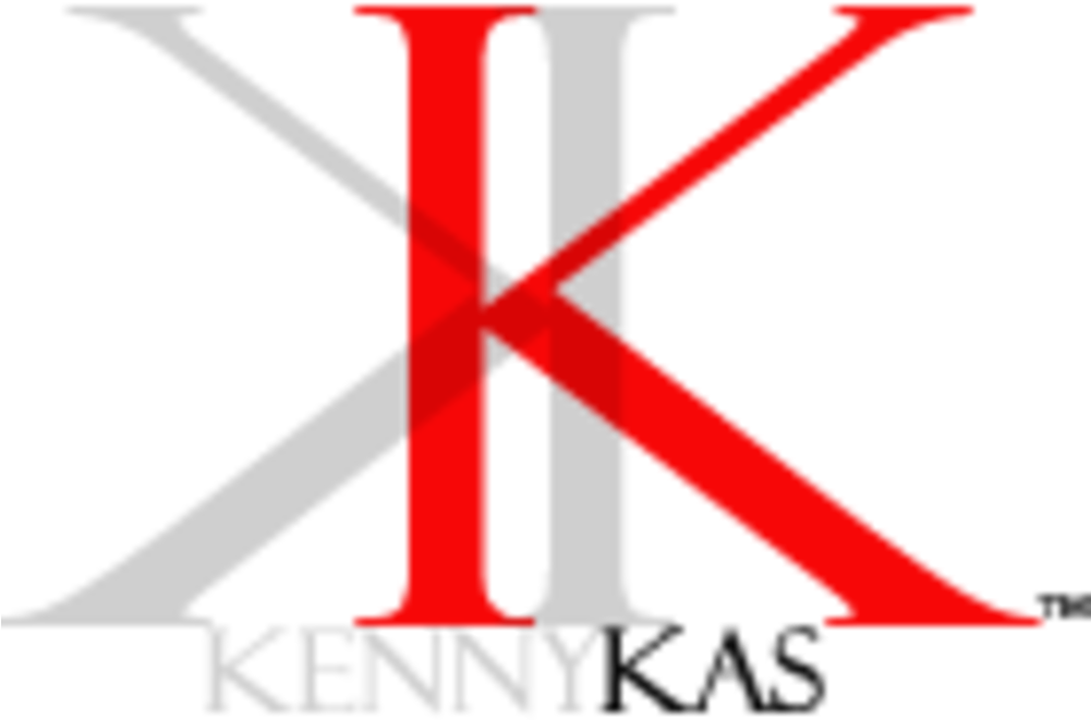 Redand Black Kenny Kas Logo