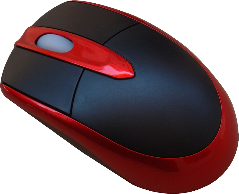 Redand Black Wireless Mouse