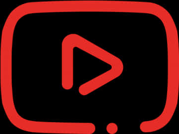 Redand Black Youtube Logo