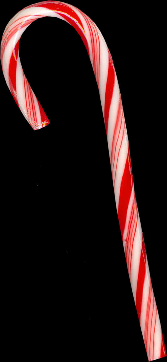 Redand White Candy Cane