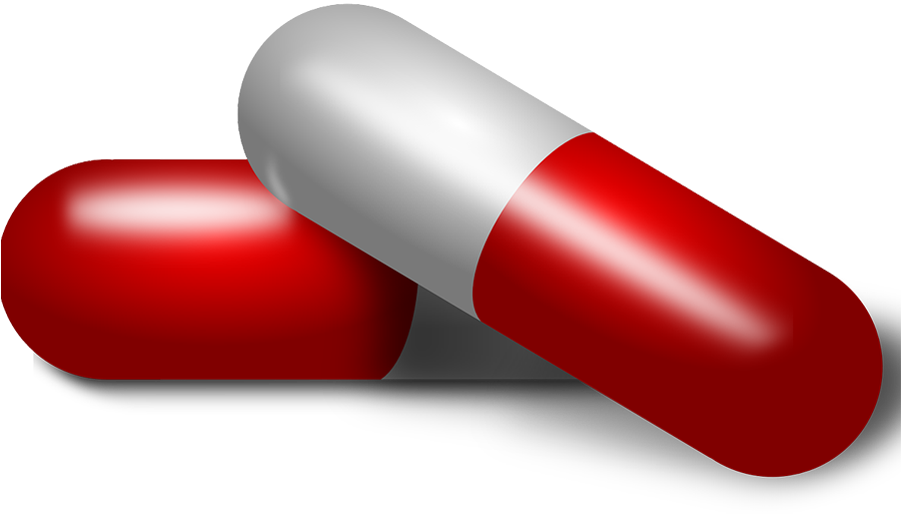 Redand White Capsule Pill