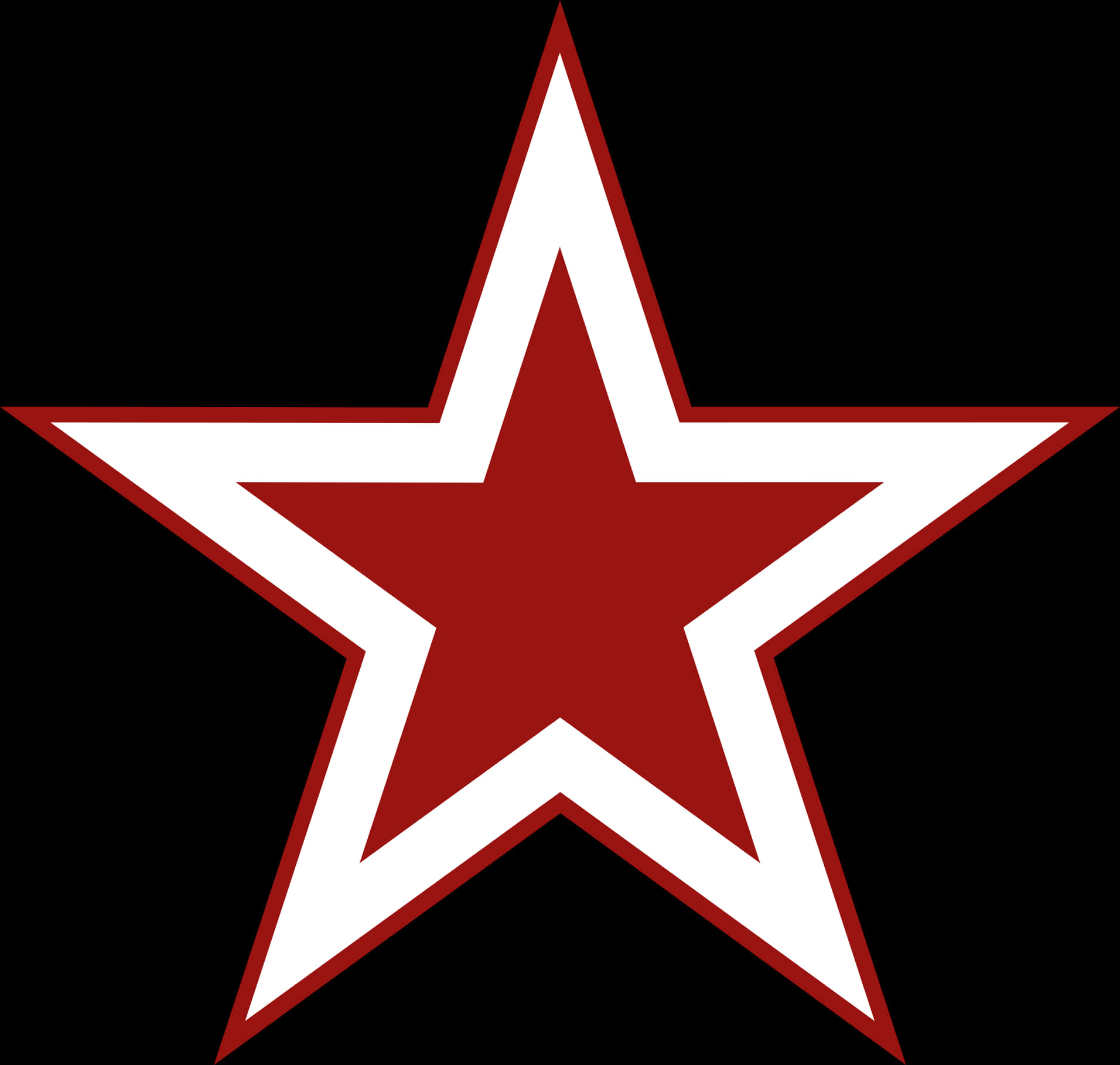 Redand White Star Graphic