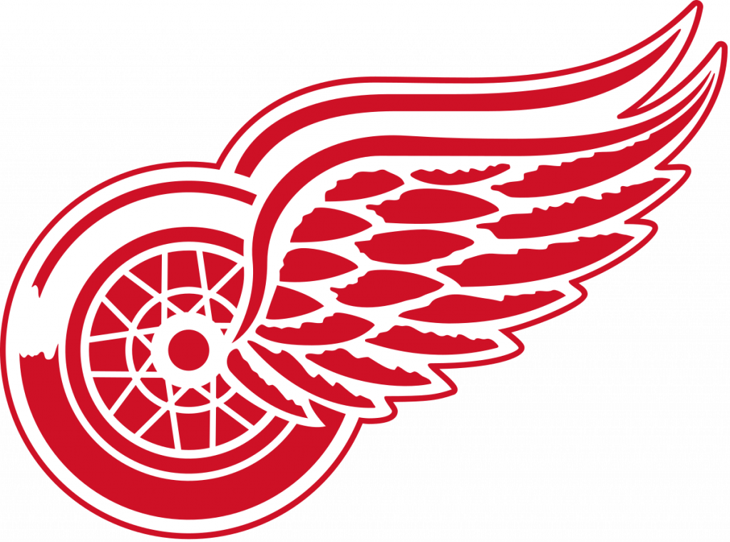 Redand White Winged Wheel Logo