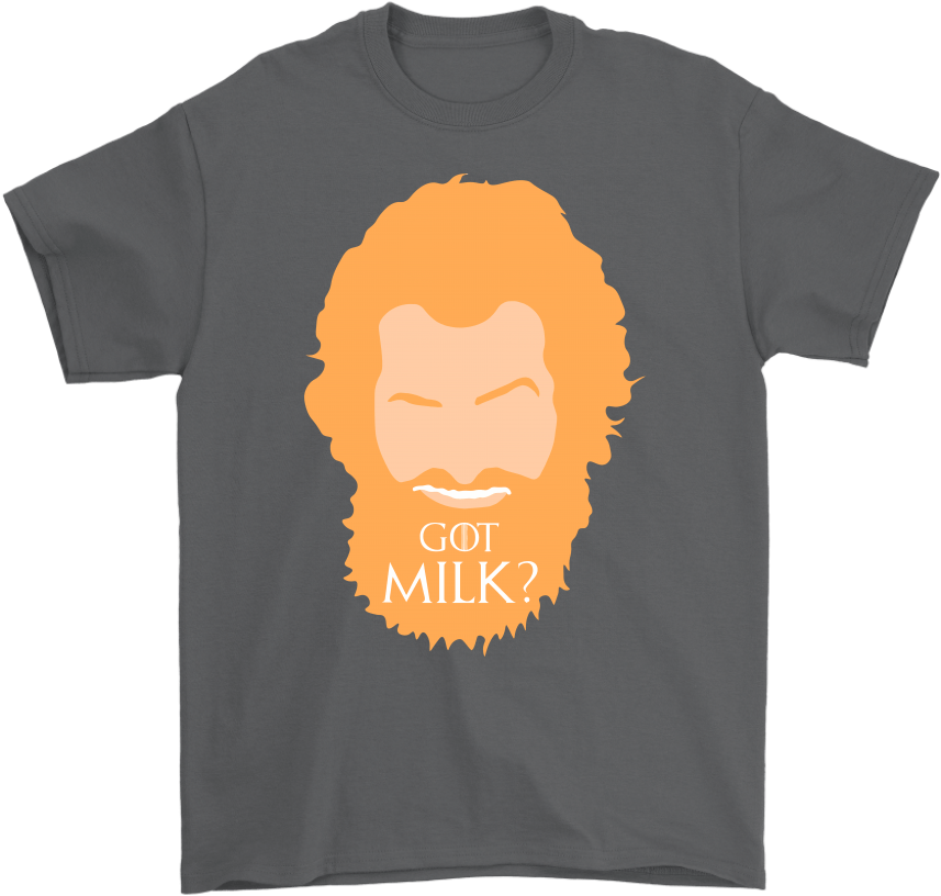 Redhead Beard Got Milk Tshirt Design