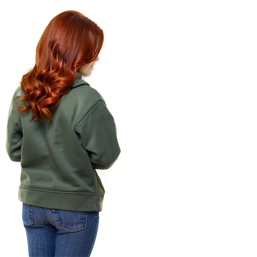 Redhead Girl Hair Png Iia16