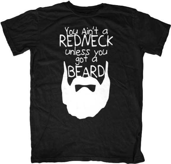 Redneck Beard T Shirt Graphic