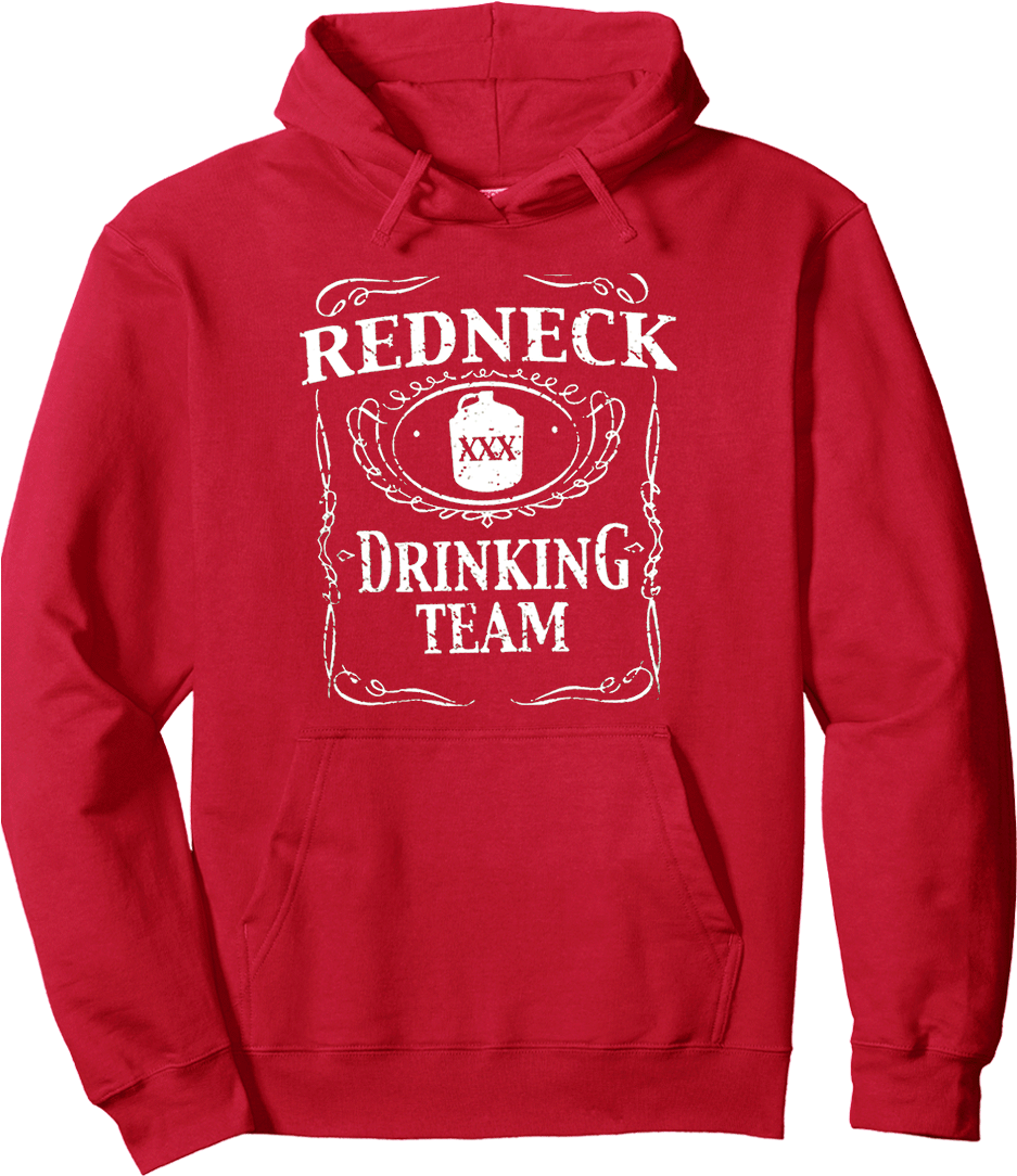 Redneck Drinking Team Hoodie