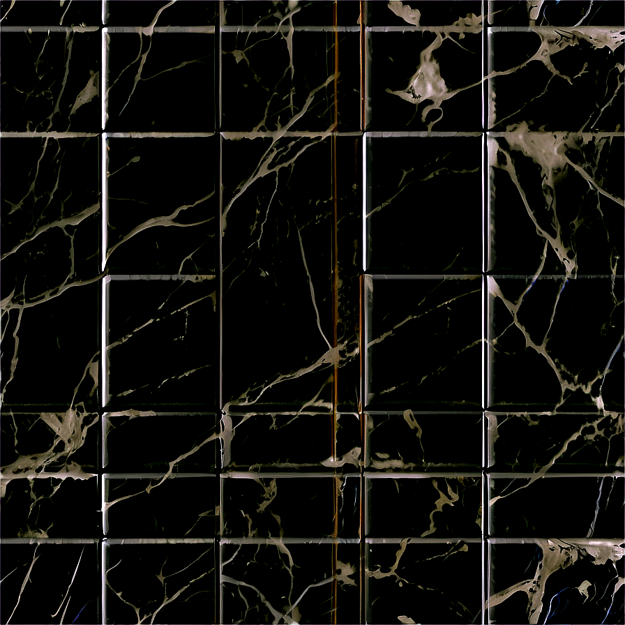 Refined Black Marble Surface Png 42