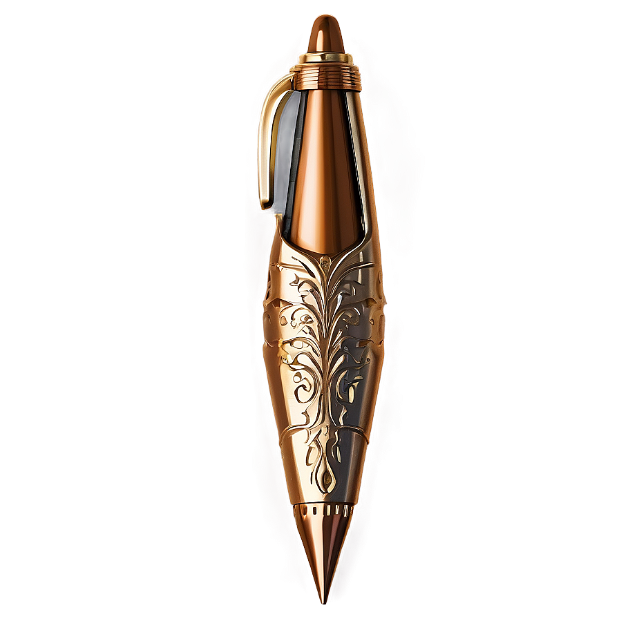 Refined Bronze Pen Png Xdn60