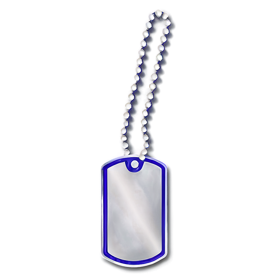 Reflective Dog Tag Png Sak