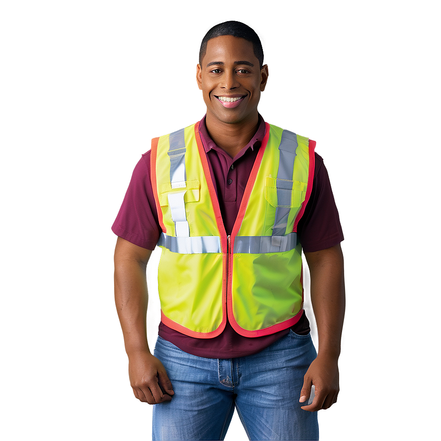 Reflective Safety Vest Png Tqn75