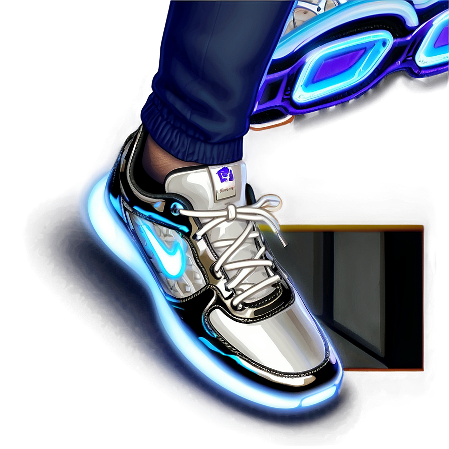 Reflective Sneakers Png 05242024