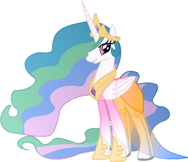 Regal Unicornwith Crown