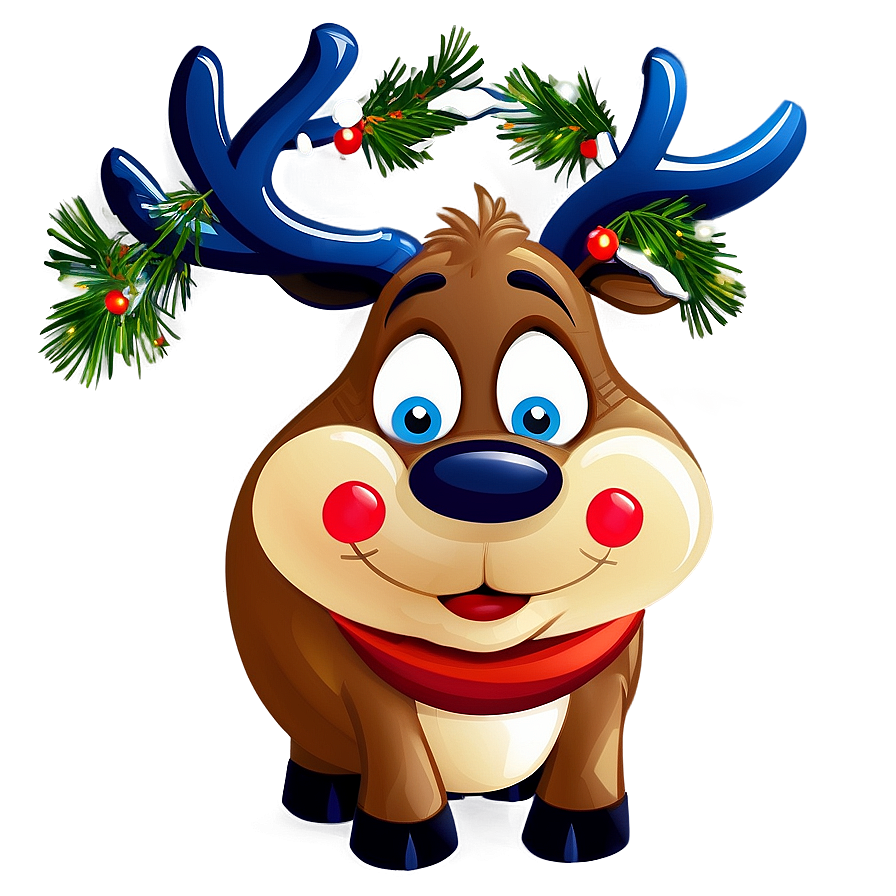 Reindeer Cartoon Png 42