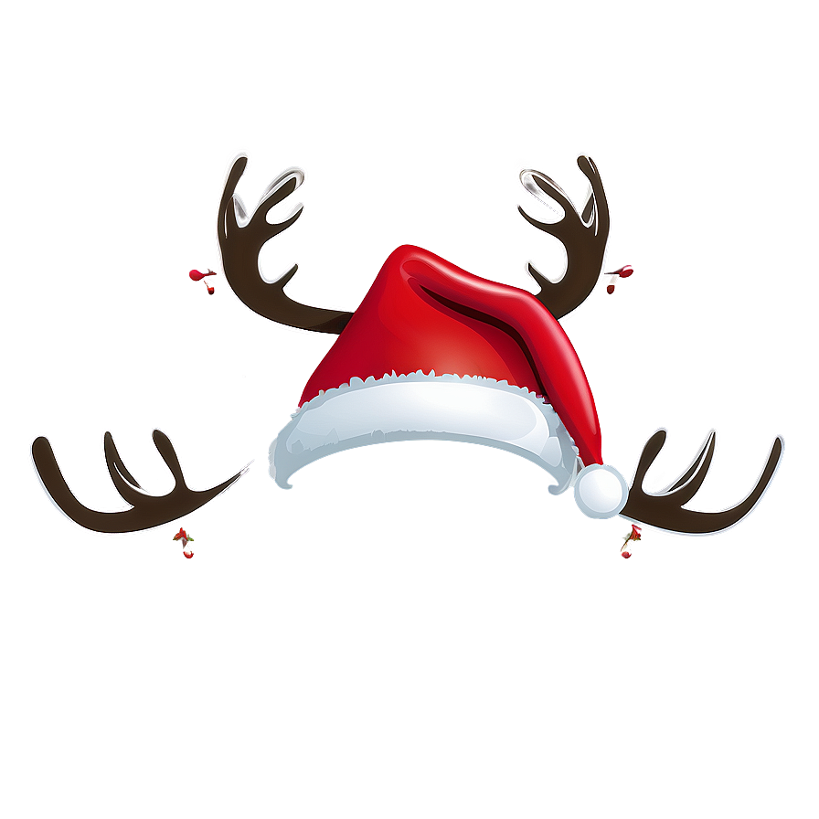 Reindeer Christmas Hat Png Gwb