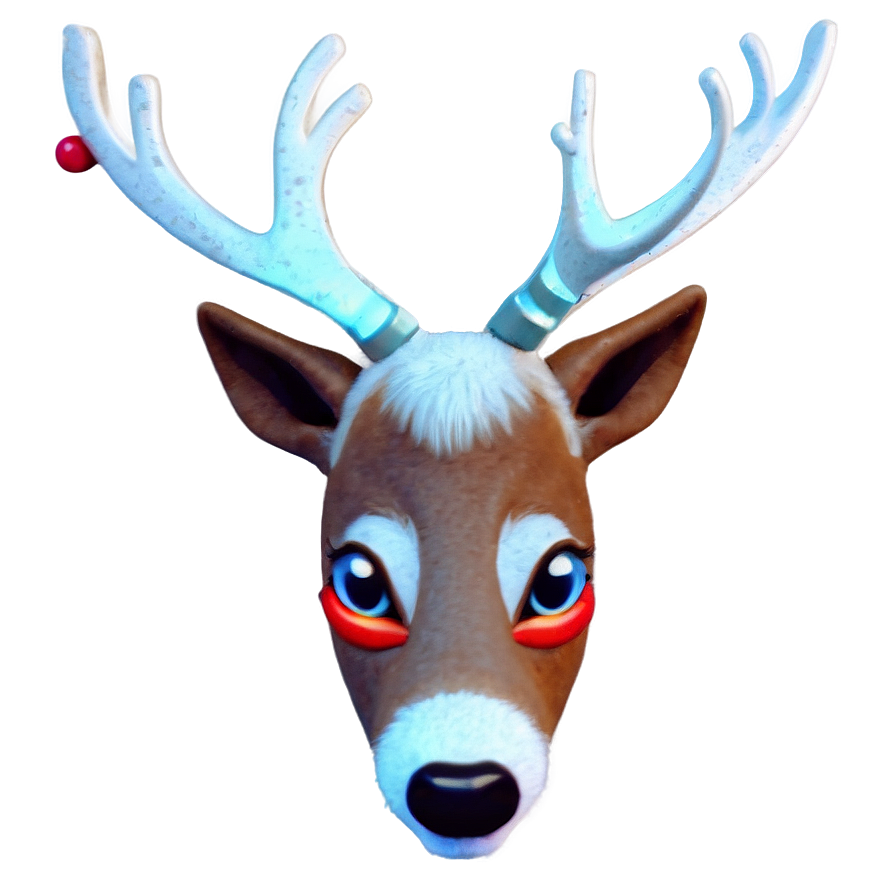 Reindeer Face Graphic Png Mvp