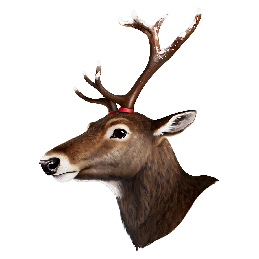 Reindeer Head Png 05212024