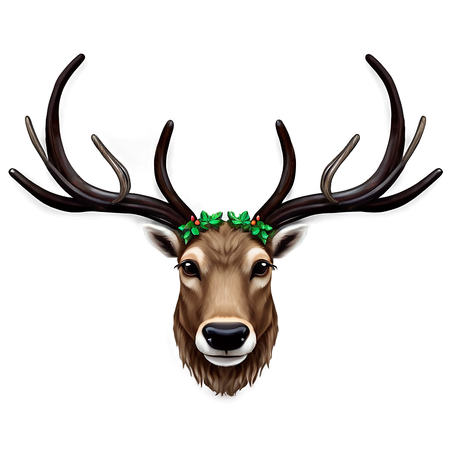 Reindeer Head Png Apf