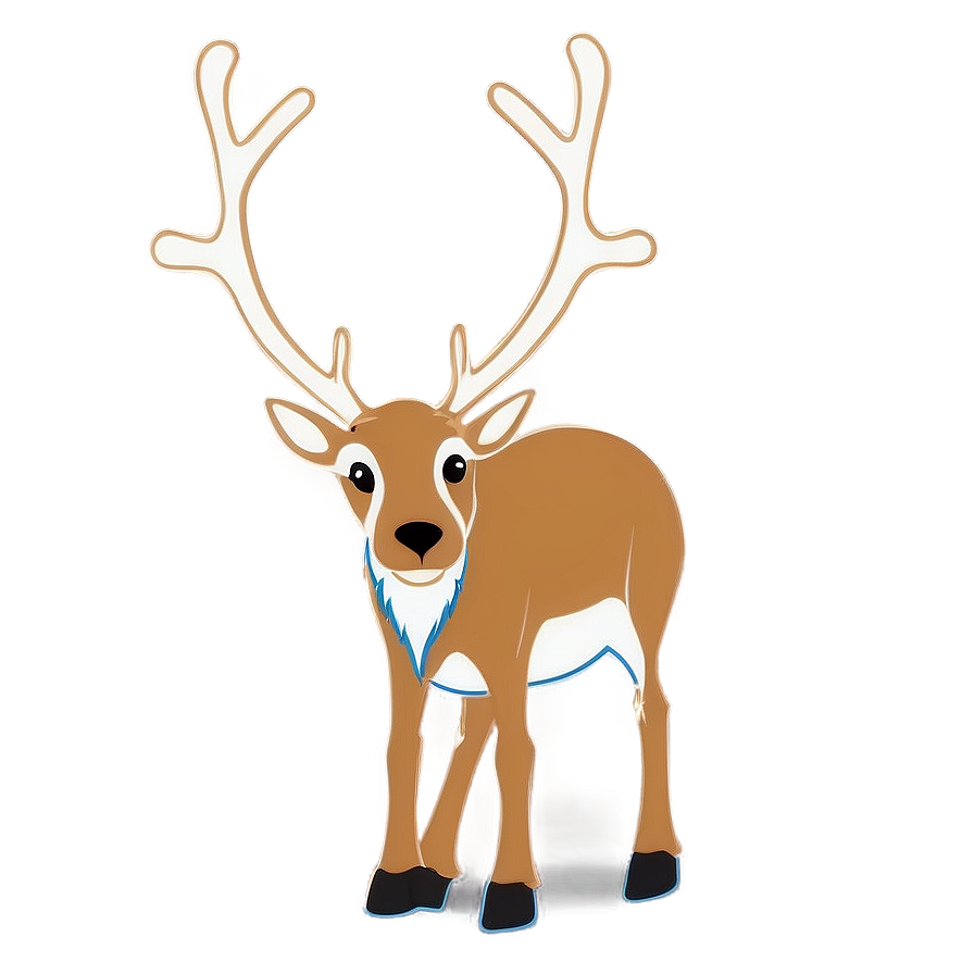 Reindeer Outline Png 39