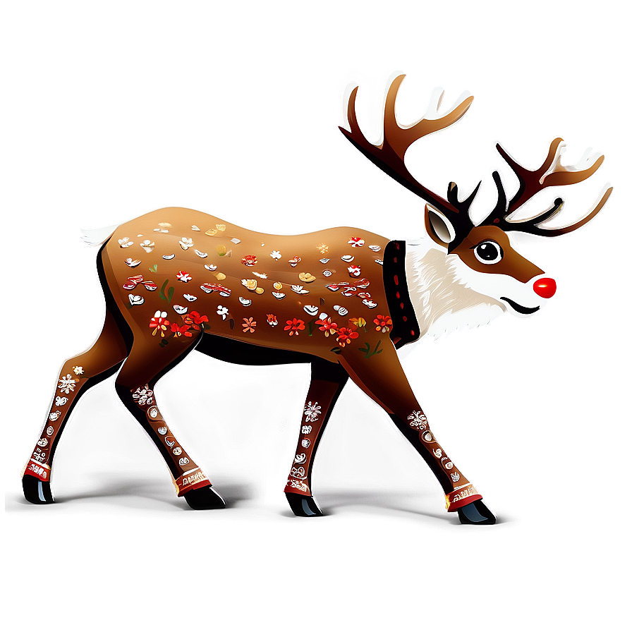 Reindeer Outline Png Nyp34