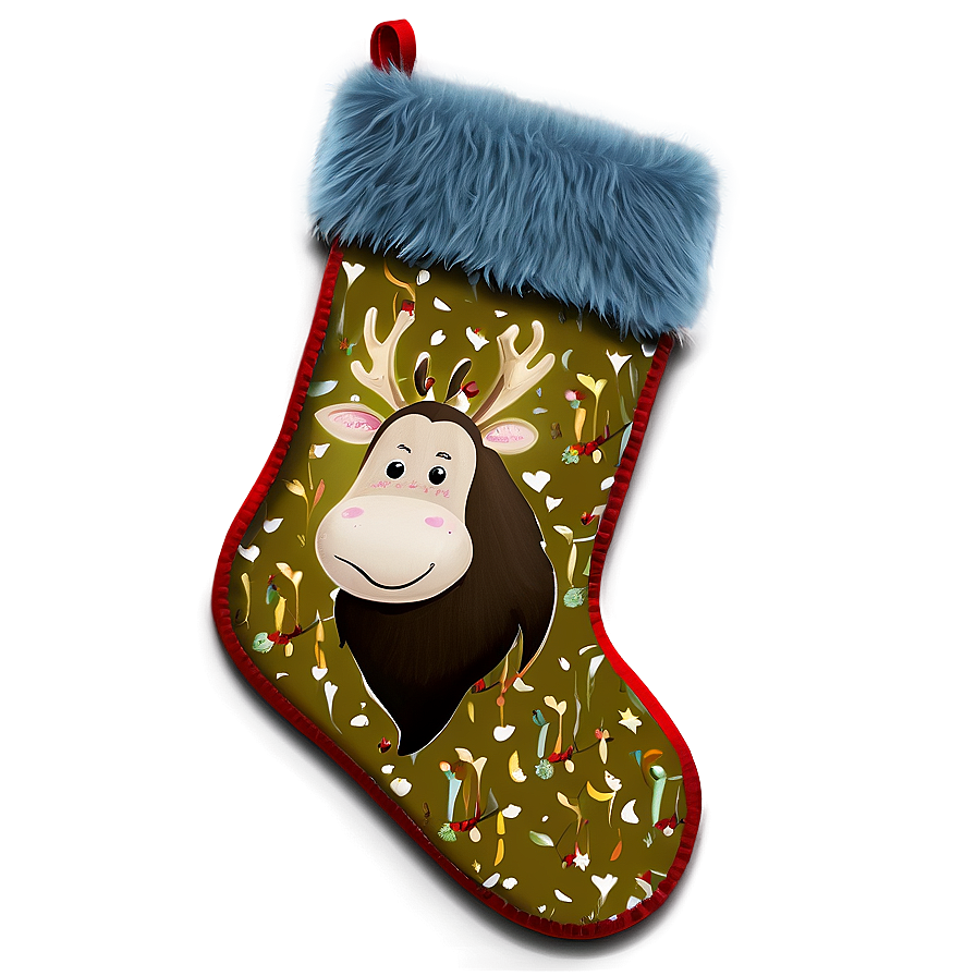 Reindeer Stocking Png 5