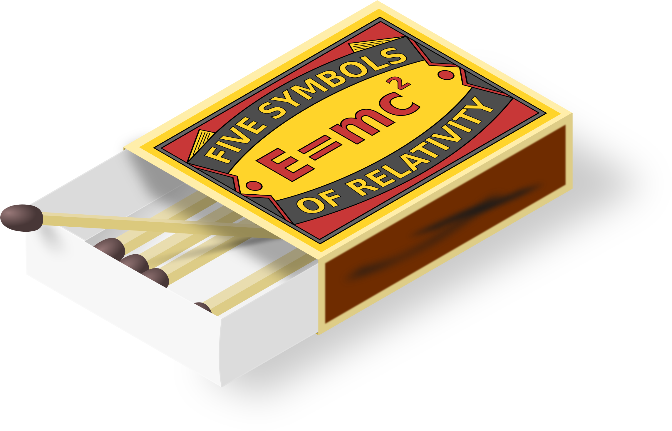 Relativity Themed Matchbox