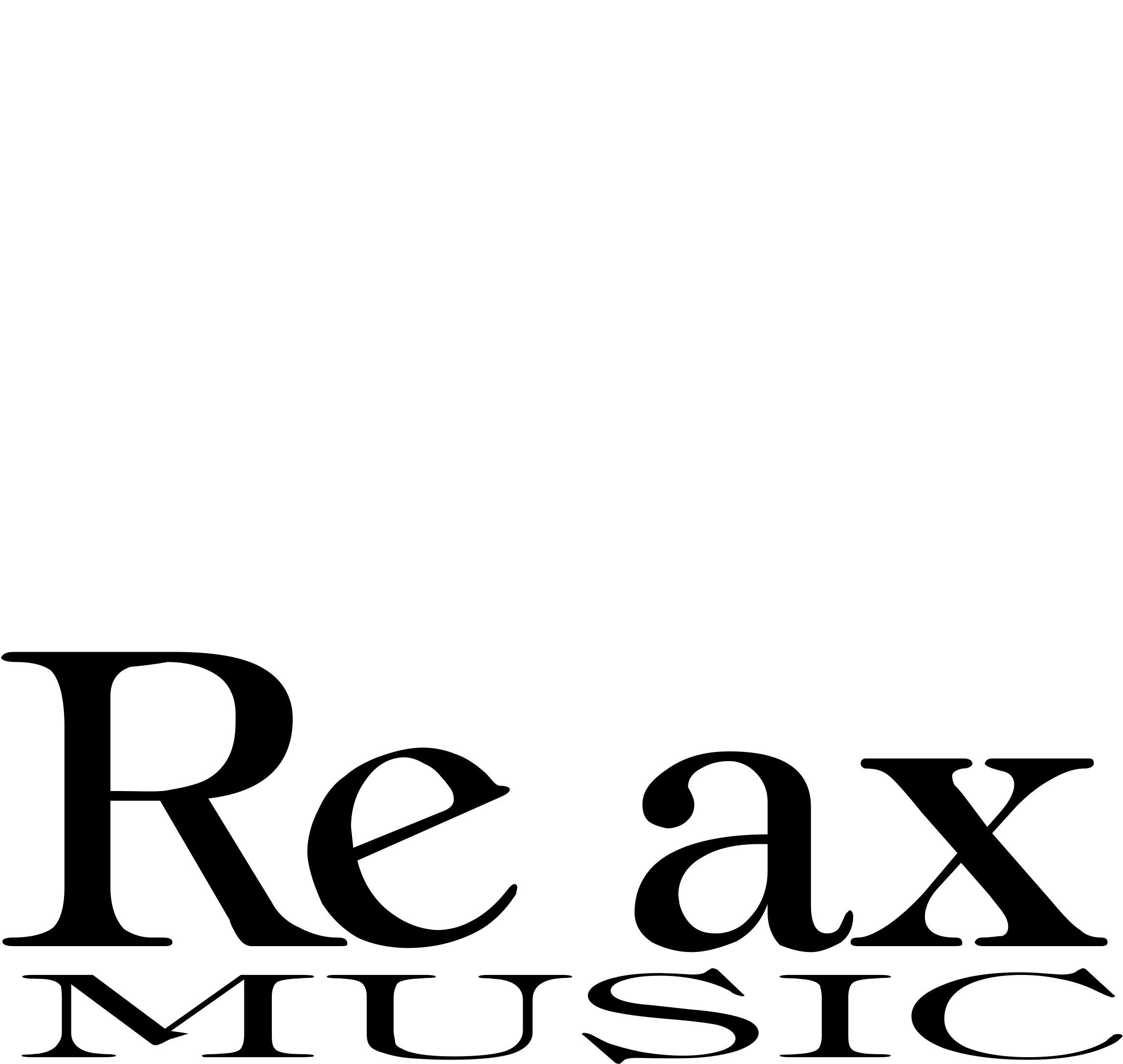 Relaxing Music Logo Design
