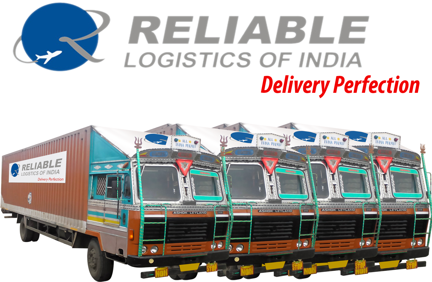 Reliable Logistics India Trucks Fleet