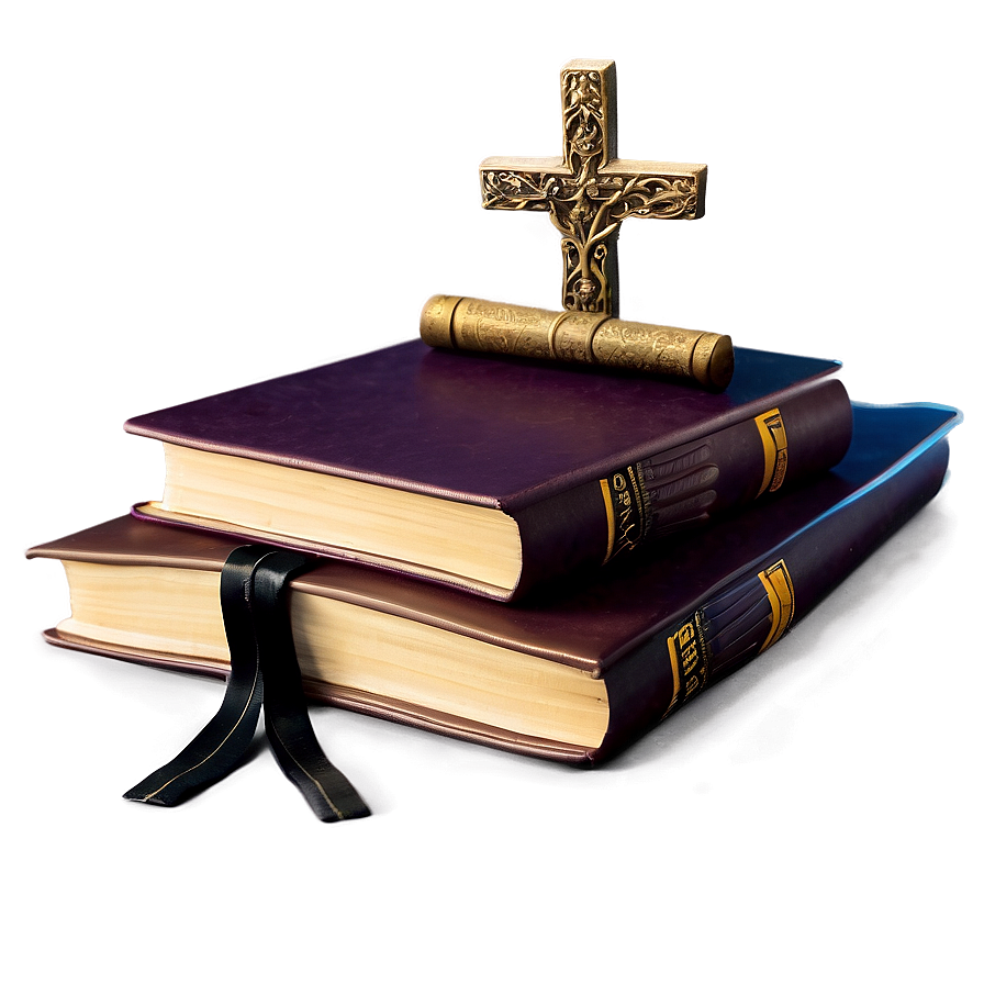 Religion Books Pile Png 68