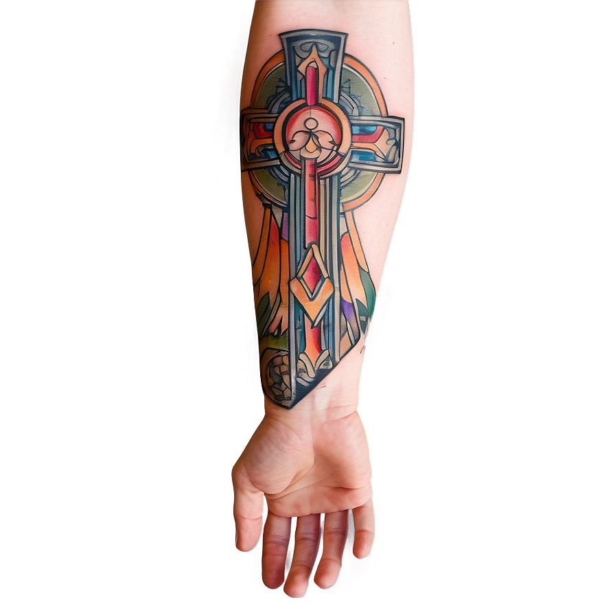 Religious Tattoo Sleeve Png 8