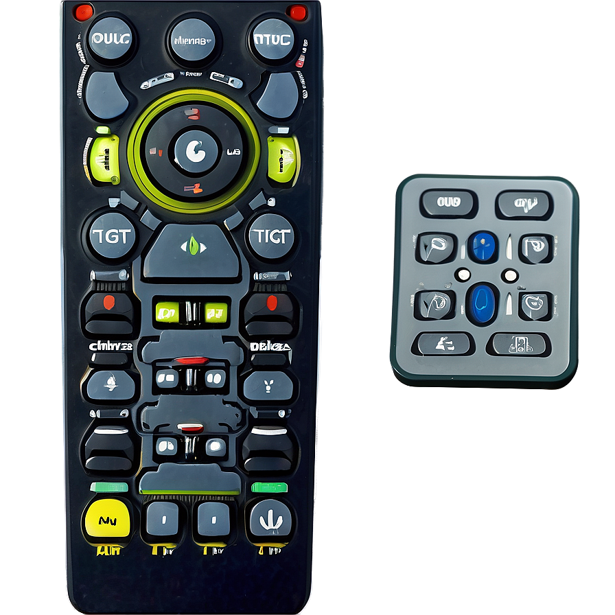 Remote Control With Buttons Png 75