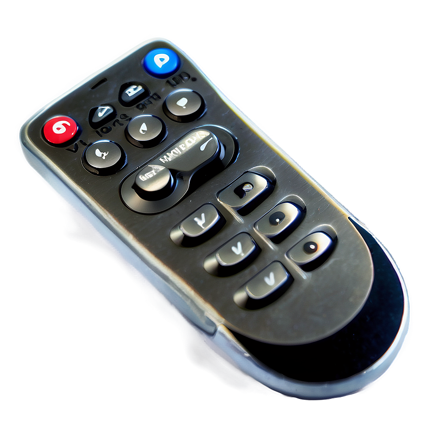 Remote Control With Buttons Png Anc4