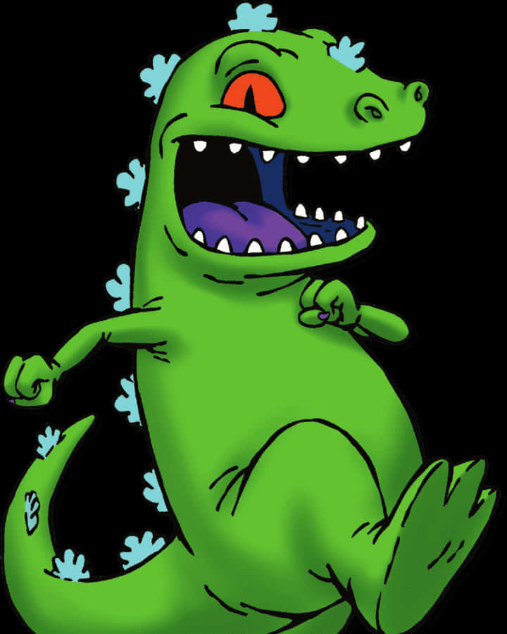 Reptar Rugrats Character