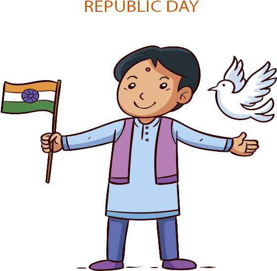 Republic Day Celebration Child Illustration