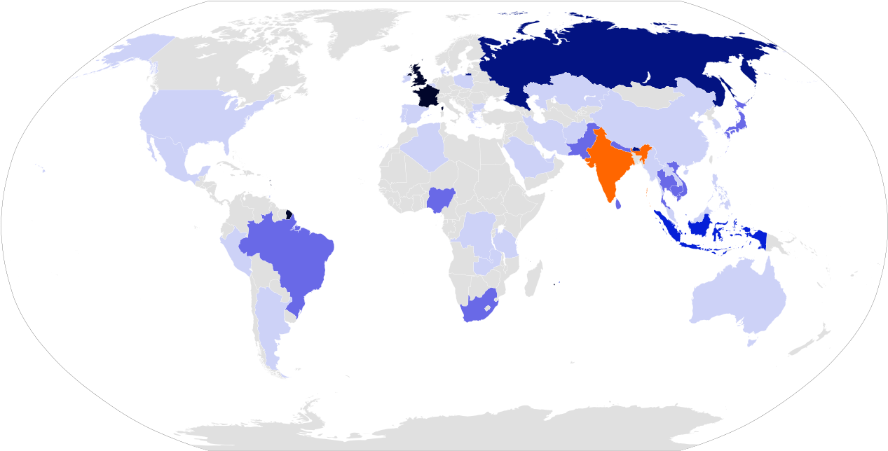 Republic Day Global Participation Map