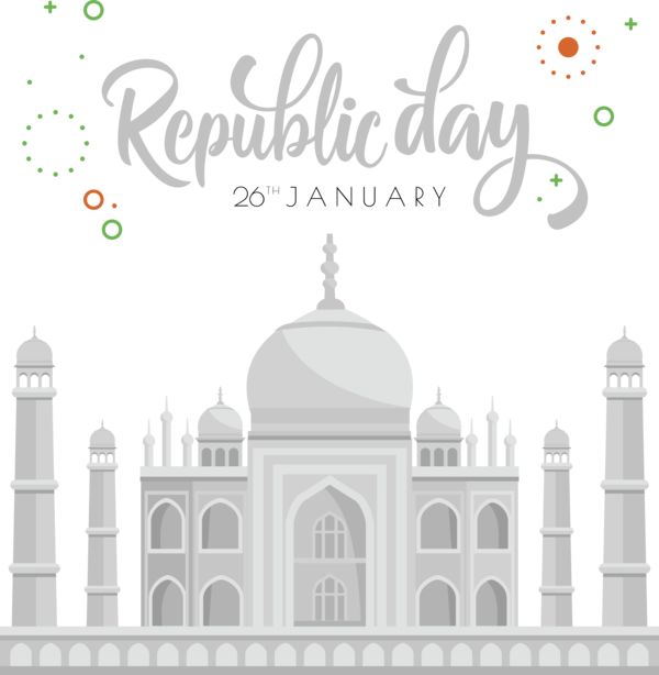 Republic Day India Celebration Illustration