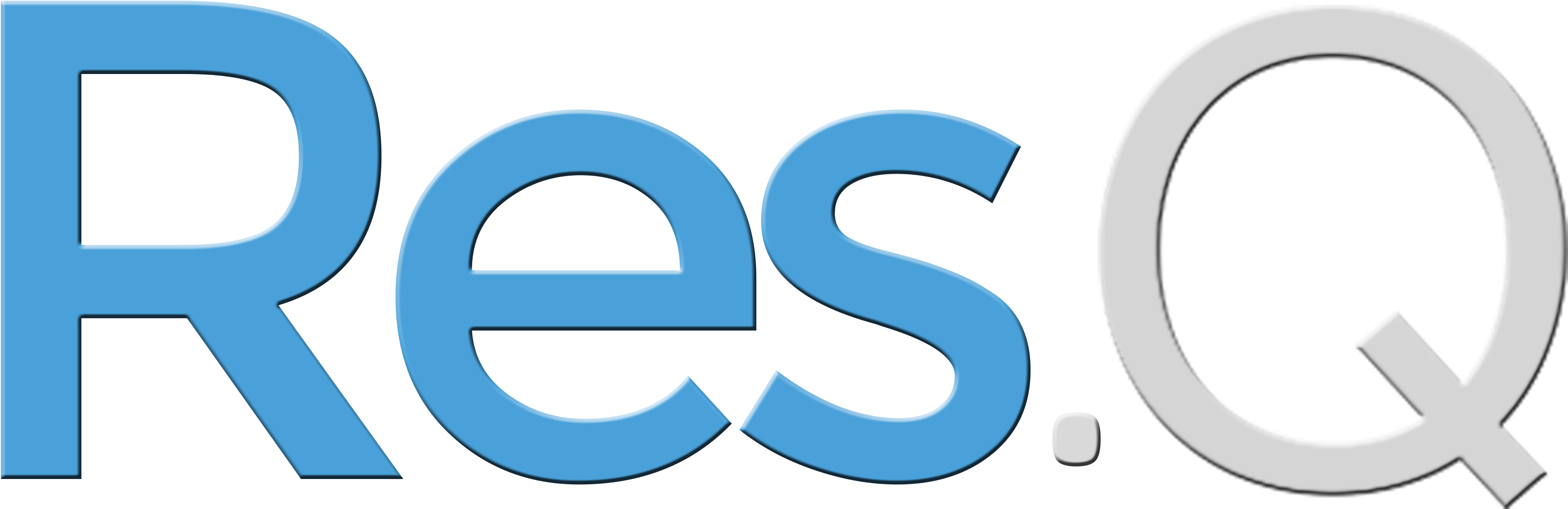 Res Q Logo Blue Background