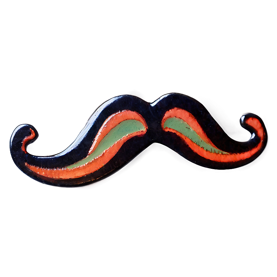 Retro 70s Mustache Png 49