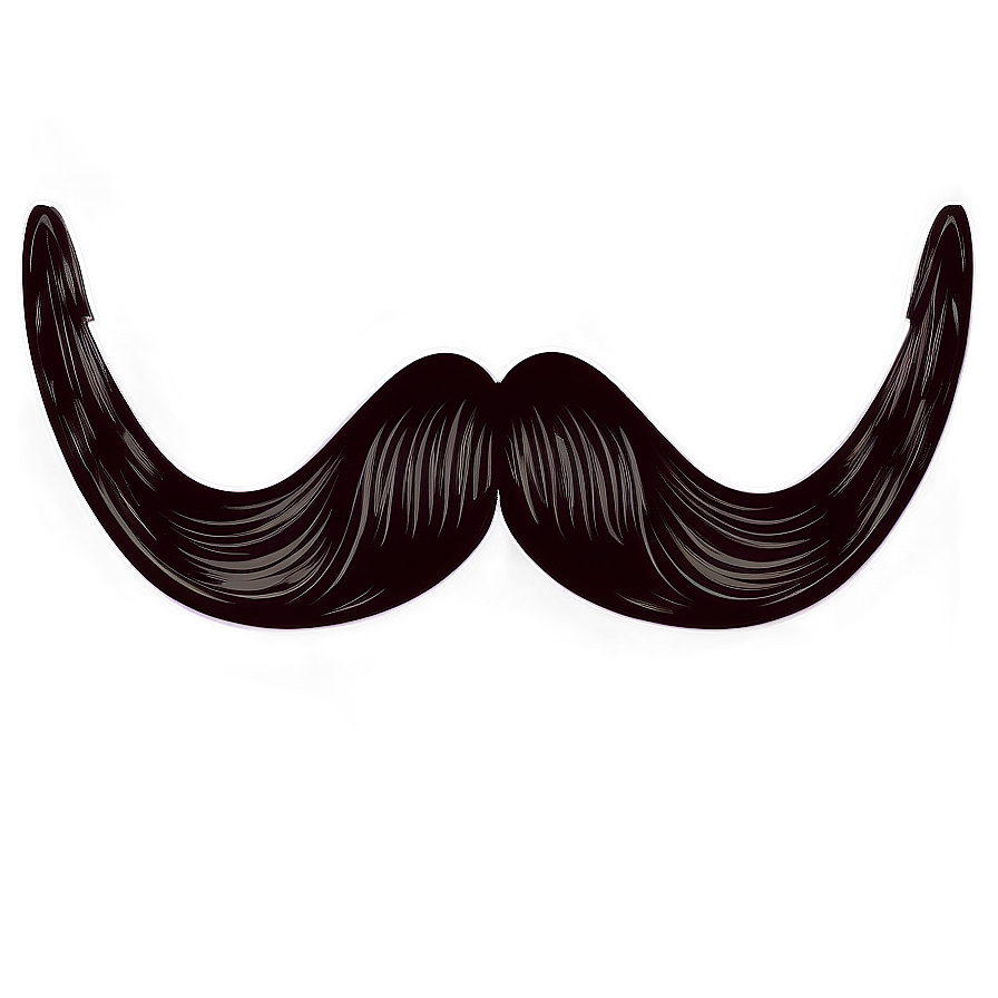 Retro 70s Mustache Png 92