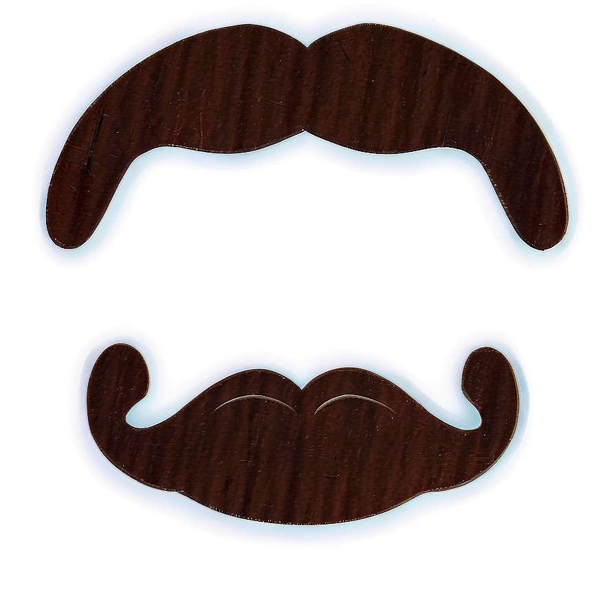 Retro 70s Mustache Png Pbk