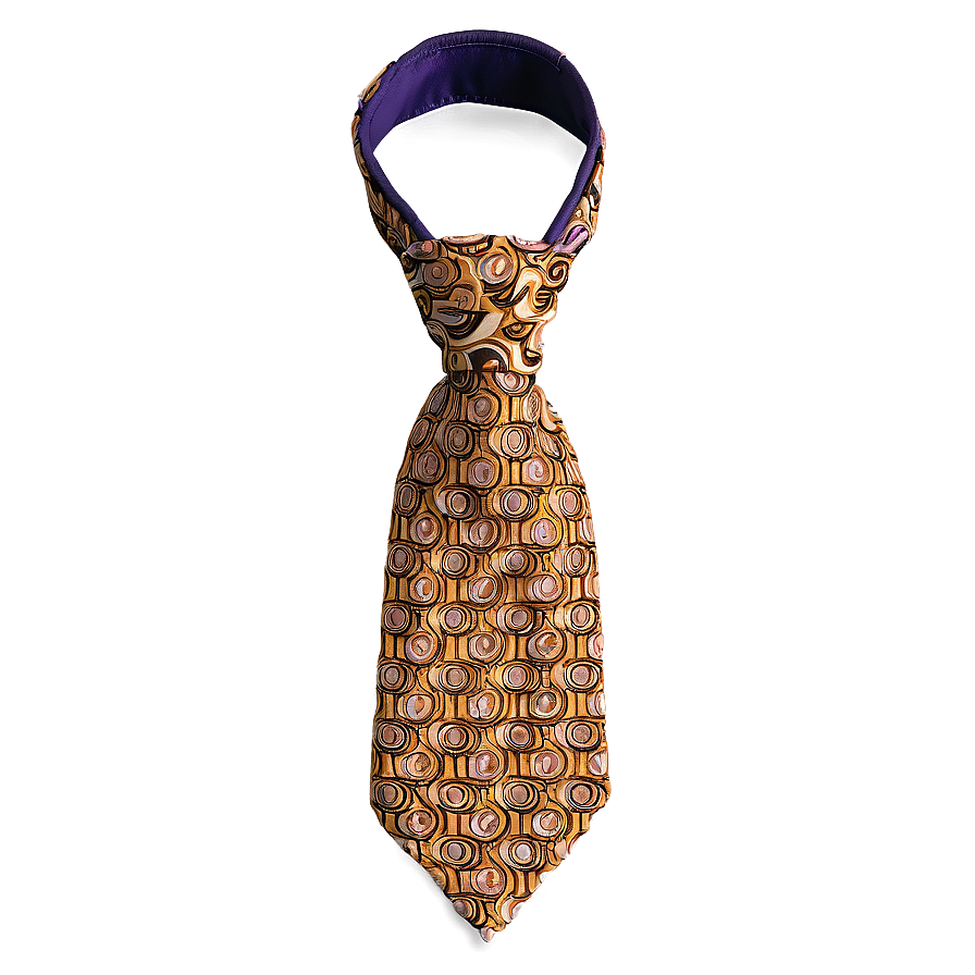 Retro 70s Style Tie Png Hij38