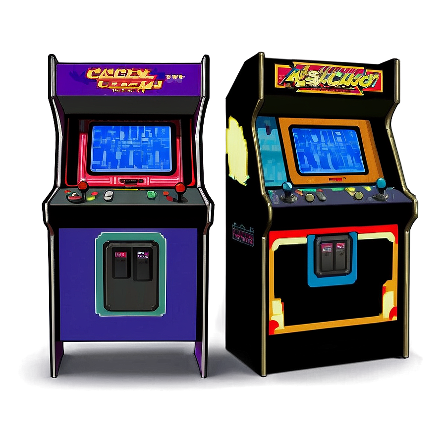 Retro Arcade Cabinet Png 06292024