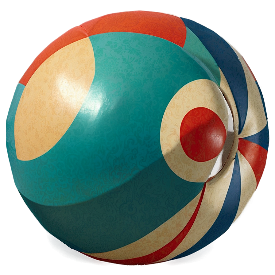 Retro Beach Ball Png Xwr69