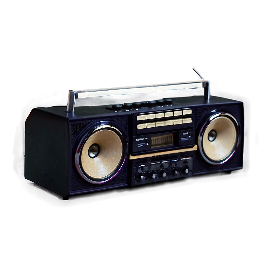 Retro Boombox Png Rha28