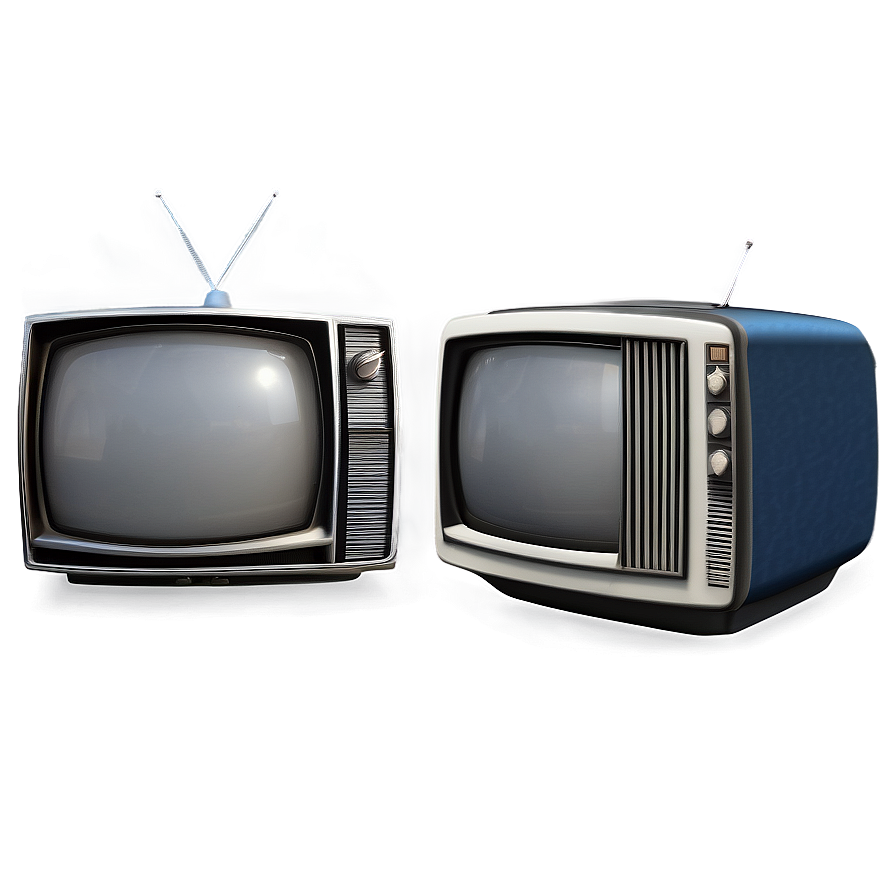 Retro Broadcast Television Png 05252024