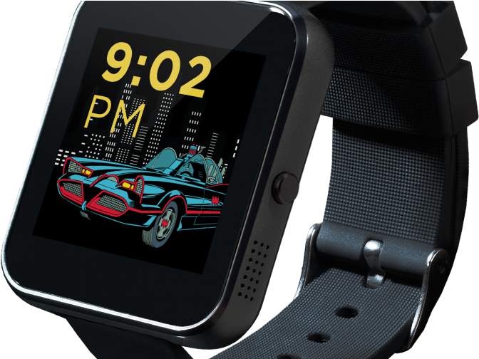 Retro Car Smartwatch Display