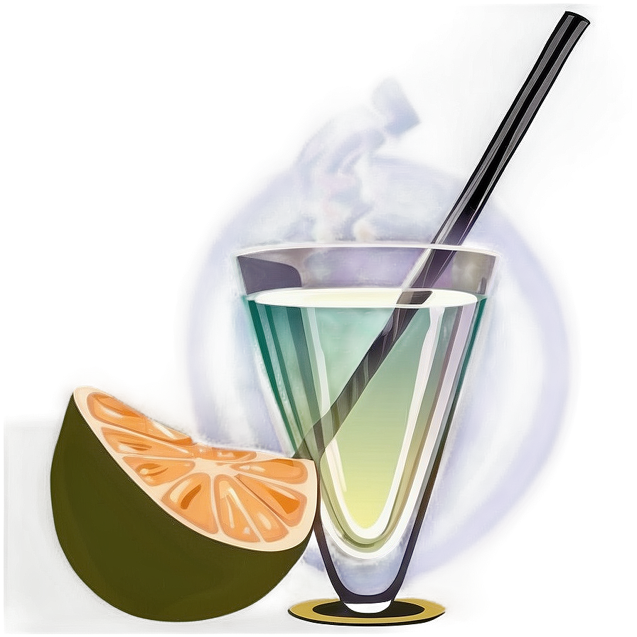 Retro Cocktail Glass Png 87