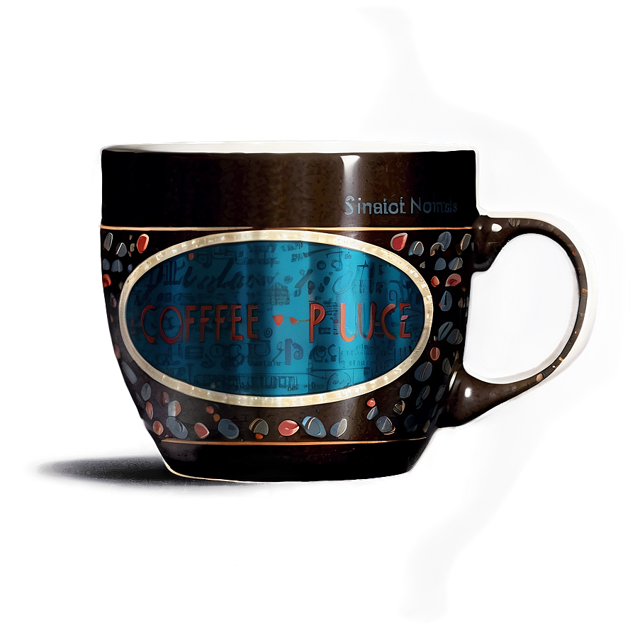 Retro Coffee Cup Png 05042024