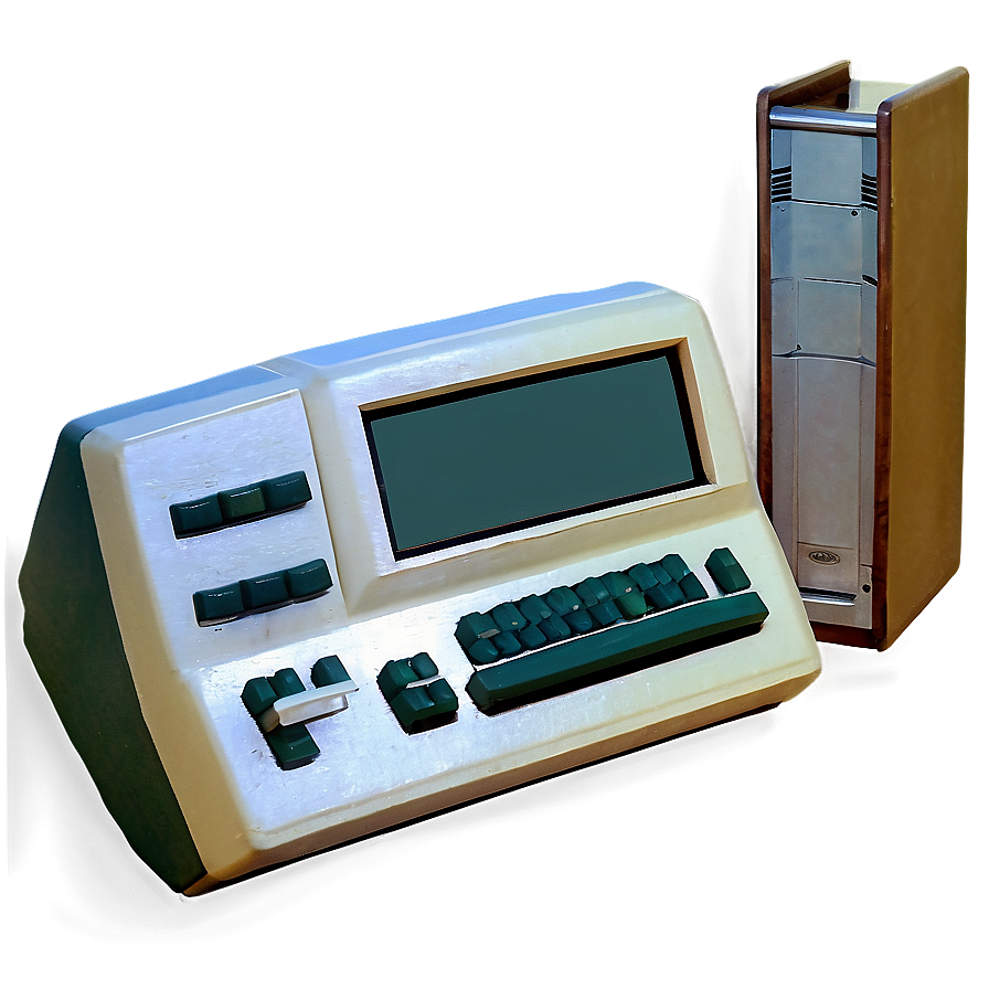 Retro Computer Device Png Xgx60